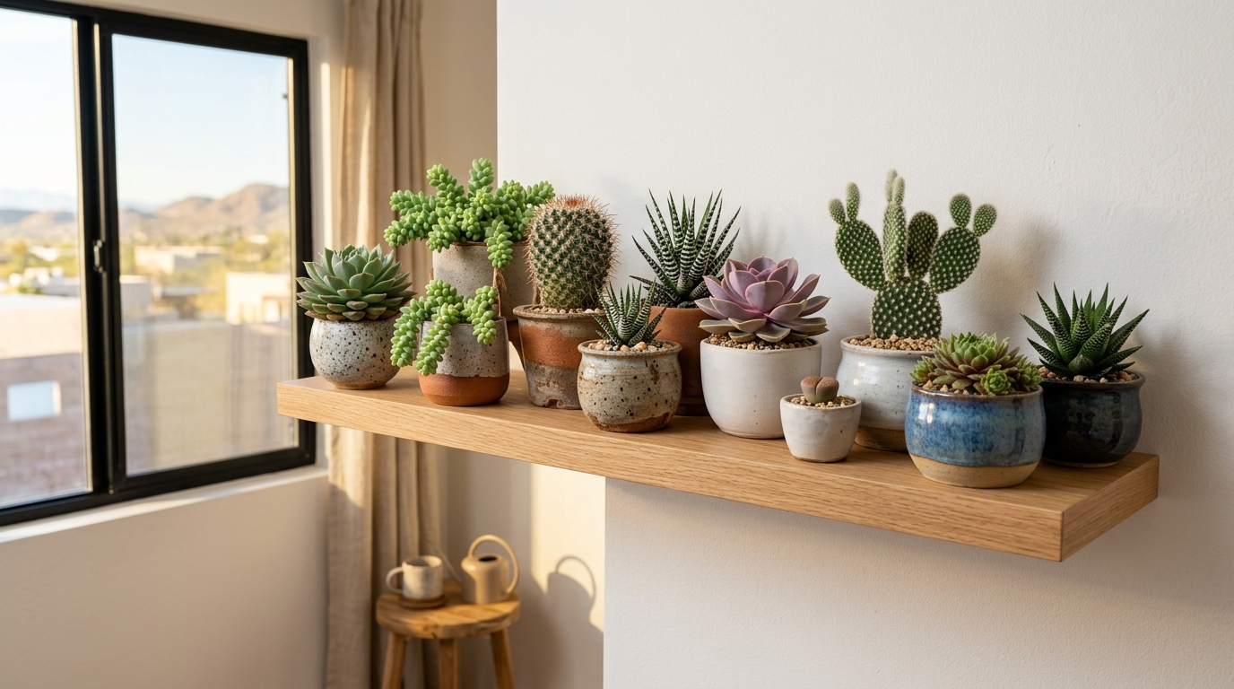 Succulents for Dry Rooms